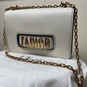 CHRISTIAN DIOR
Calfskin J'Adior Chain Flap Bag